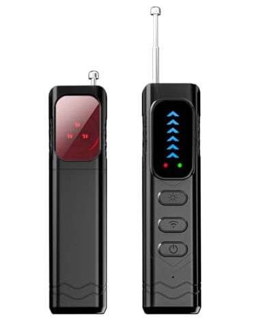 Hidden Camera Detectors,Anti-Spying Device,Portable GPS Tracker Detector and Bug Sweeper Device,Wireless Signal and RF Scanner,Hidden Camera Finder for Travel,Hotels,Home,Office,Car