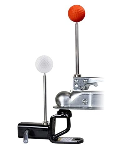 2pcs Tall Adjustable Magnetic Alignment Kit, Trailer Guide Poles, RV Accessories, Boat Trailers Guides, Hitch Magnetic Alignments for Boat, Camper, Horse, Cargo, Extendable Poles