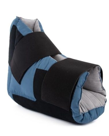 Heel Protectors Cushion for Pressure Sores, Heel Protector to Relieve Pressure from Sores and Ulcers,Adjustable Foot Ankle Pillow Support Boot Surgery Recovery Supplies for Bedridden Heel Pain Relief