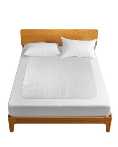 Bamuho Bed Pads for Incontinence Washable Extra Large 44" x 52", Waterproof Adult Large Bed Pads with 4 Layers of Protection, Fits Full to King Size Beds