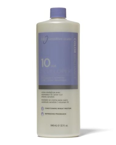 ion Sensitive Scalp 10 Volume Creme Developer, Ionic Buffers and Conditioning Protein to Help Scalp Sensitivity, 32 Ounce