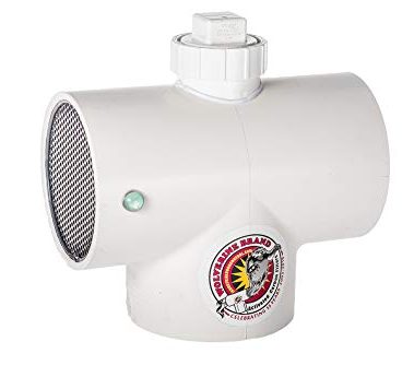 HD Residential and Light Commercial Septic Pipe Vent Filter - Now with Built-In End-Of-Service-Life Indicator 4"/DN100
