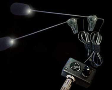 Myers Pickups The Feather-2 Concertina Microphones with 2 Flexible Micro-Goosenecks