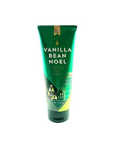 Bath & Body Works Vanilla Bean Noel Ultra Shea Body Cream, 8 Ounce, Multicoloured