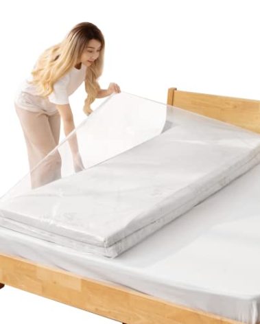 Mattress Vacuum Bag, 86x39in Space Saver Vacuum Storage Bags, Oversized Vacuum Bags, Reusable Space Saver Bags, Twin Mattress Vacuum Bag King for Memory Foam Mattress Moving Storage, 86.7x39.4in