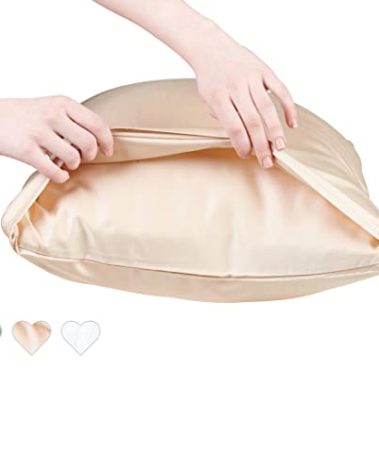 Anti Acne Pillowcase - Queen Size 30x20, Beige, Envelope Style - Oeko-TEX Certified - 75% Viscose Derived from Bamboo, 25% Modal for Smooth, Breathable, Moisture-Wicking Quality