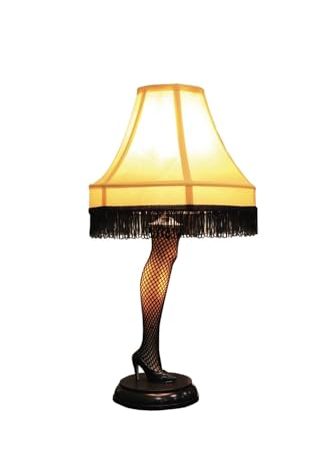 Holidays Christmas Story's Famous Leg Lamp with Fringed Shade ~ 20" High X 10" Diameter