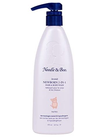 Noodle & Boo Lavender Newborn and Baby 2-in-1 Hair & Body Wash, 16 fl. oz.