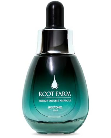 ROOTONIX ROOT FARM Energy Volume Scalp Ampoule, Hair Growth Serum, Leave-In Scalp Care, K-Beauty Hair Loss Treatment (1.18oz /35ml)