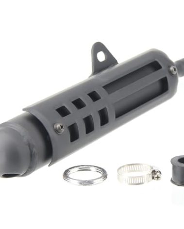 SUNQIAO PW80 Silencer, Exhaust Muffler Pipe for Yamaha PW80 PY80 PEEWEE Y-Zinger 80 Kid Bikes