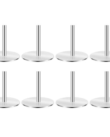 8 PCS Stainless Steel Cake Heating Core, 2 Inch Reusable Heating Rods for Cake Baking Supplies, Baking Tools Accessories for Professional Baker, Home Enthusiast, Ensure Cake Centers Baking Effect
