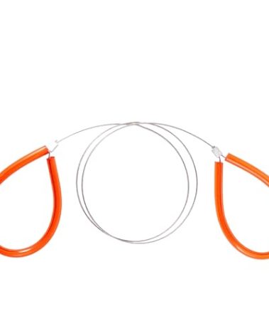 General Tools PVC Pipe Cable Saw #858-24-Inch - Serrated and Cuts PVC, PE, and ABS Pipes - Hand Tools, Orange, Silver