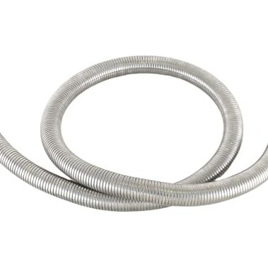 TORDXICS Universal stainless steel Exhaust Flex Pipe Flex Tube-72" 6 Feet Length 1.5" [1 1/2"] ID