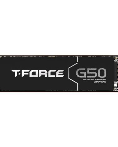 TEAMGROUP T-Force G50 1TB SLC Caching 3D TLC NAND NVMe InnoGrit PCIe Gen4x4 M.2 2280 Gaming SSD with Ultra-Thin Graphene Heat Spreader Works with PS5 Read/Write 5000/4800 MB/s TM8FFE001T0C129