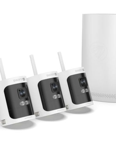 AllSecure600™ 3 Camera 8 Channel 2K Wire-Free HD Wireless NVR Security System