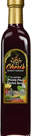 Prickly Pear Syrup - 23 oz - Giant Size - Made from Natural Prickly Pear Juice - Cactus - Southwest