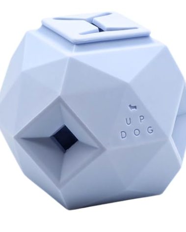 Treat Dispensing Balls for Medium Dogs and Cat Treat Dispenser Toy Interactive for Self-Play Improves Oral Hygiene, Mental Simulation, and Bordem Buster, Simple and Effective Food Toy (3.6 x 3.6 in)