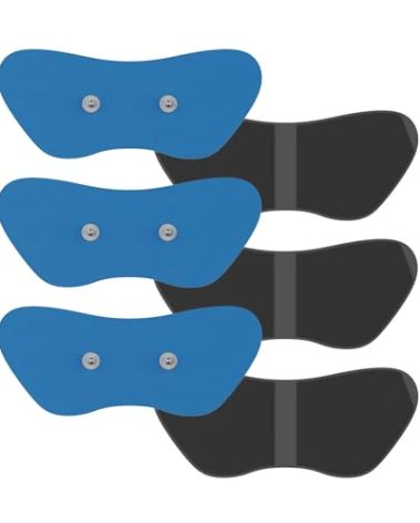 Soterix PainX TENS Unit Electrode Gel Pad Refills - 1 Pack of 6 Pads (Small) - Muscle Stimulator Relaxer Wireless Pads for Relief on Knee, Back, Neck