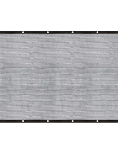 Cool Area 60-70% Shade Cloth Heavy Duty Knitted Mesh Tarp with Grommets 6x8FT Shade Trap for Patio Canopy Garden Porch Greenhouse Pools Dump Truck Dog Kennel Black