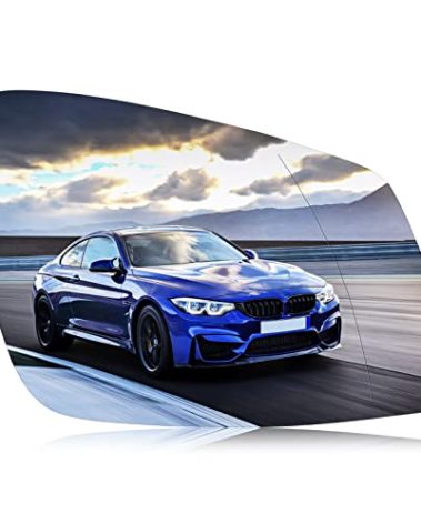 Right Passenger Side Mirror Glass Replacement for 2009-2019 BMW M2-M7 Series, F20 F22 F30 F32 F34 F36 F80 228i 320i 328i 330i 335i 428i 430i 435i 535i 550i 640i Rearview Heated Mirror Only for 2-PIN