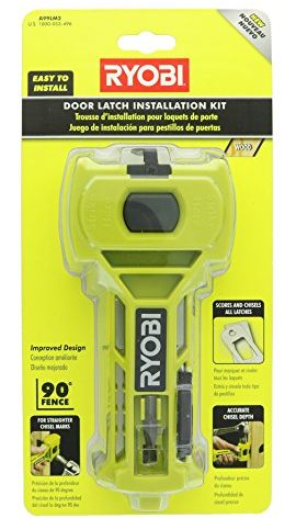 Ryobi A99LM2 Door Latch Installation Kit for Accurate Chiseling and Scoring