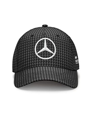Mercedes AMG Petronas Formula One Team - 2023 Lewis Hamilton Driver Hat - Black - Unisex - Size: One size