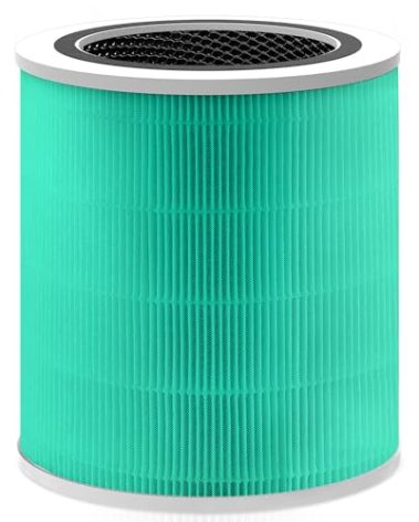 Core 400S Toxin Absorber Replacement Filter for LEVOIT Core 400S and Core 400S-P Smart WiFi Air Purifier, 3-in-1 H13 True HEPA Activated Carbon Filter, Core 400S-RF-TX (LRF-C401-P-GUS), Green, 1 Pack