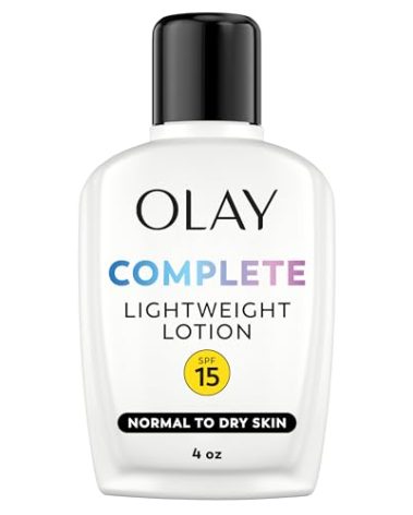 Olay Complete All Day Moisturizer with Broad Spectrum SPF 15 Normal, 4 Fl Oz (Pack of 1)