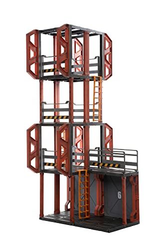 1/18 JoyToy Building Depot: Watch Tower Military Model Toy for 1/18 Scale JoyToy Action Figures