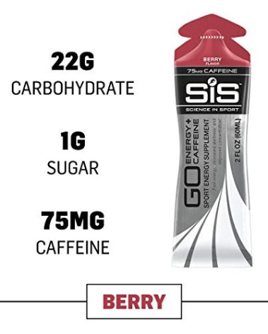 SiS GO Energy + Caffeine Gel 60ml 6 Pack - Berry