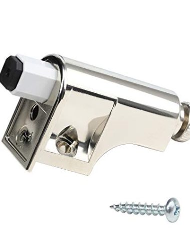 25 Pack Rok Hardware Soft Close Damper for Cabinet Doors/Compact/SoftClose Cabinet Adapter/Hardware/Hinge Polished Nickel Finish, SCD103