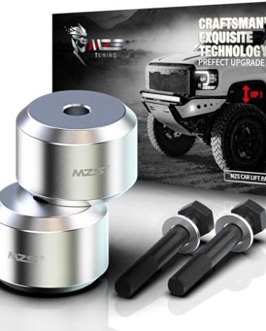 MZS 2" Leveling Kit Front Coil Spring Suspension Lift Strut Spacers Compatible with 2005-2025 F250 F350 Super Duty 4WD