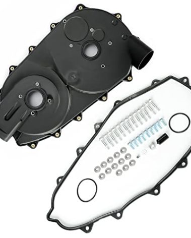 KUAFU Inner Clutch Cover Compatible with 2014+ Can-Am Maverick Commander 1000R Outlander Renegade Replacement for 420612304 Black