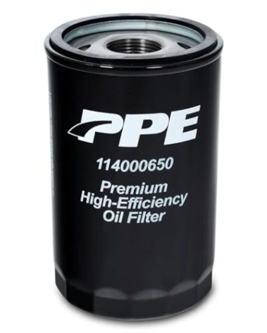 PPE - Premium High-Efficiency Oil Filter 114000650 Compatible with 2019-2021+ GM 3.0L Silverado 1500 (Replaces AC Delco PF66)
