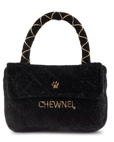 Dog Diggin Designs Runway Pup Collection | Unique Squeaky Parody Plush Dog Toys – Haute Couture Purses & Handbags