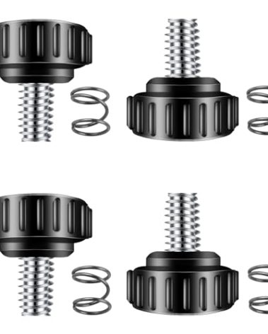 396992-02 Circular Saw Guide Screw Replacement Parts fits DeWalt Power DC390K, DCS391L1, DCS56, DCS393, DCS391-B3, with 058287-00 Spring(4-PACK)