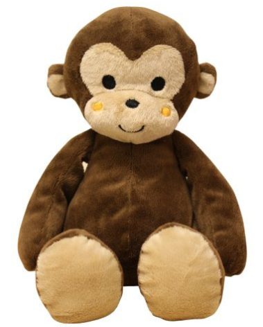 Bedtime Originals Plush Monkey Ollie, Brown 8 Inch (Pack of 1)