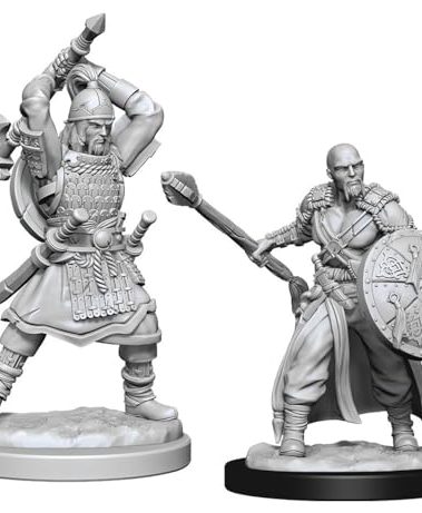 Dungeons & Dragons D&D Nolzur's Marvelous Miniatures - Human Barbarian Male (6 Units)