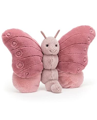 Jellycat Beatrice Butterfly Stuffed Animal, 10 inches - Insect and Bug Plush Toy - Classic Children's Gift