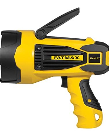 STANLEY FATMAX SL10LEDS Rechargeable 2200 Lumen Lithium Ion Ultra Bright LED Spotlight Flashlight with USB Power Charger