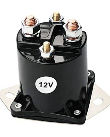 MaxLouder 12V Golf Cart Solenoid Replaces OE Part Number 1013609,435-154 for Club Car 1984 DS Starter Solenoid