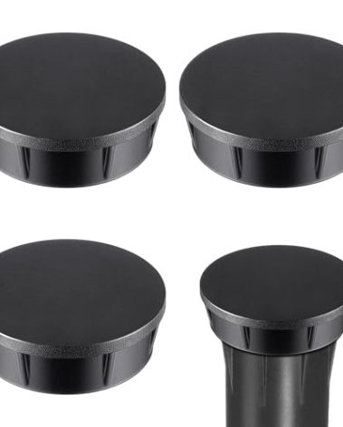 Gulfmew 3 Pack Sprinkler Head Cap Compatible with HUNTER Pro Spray Sprinklers, Spray Shut Off Cap with Fluoroelastomer Seals Compatible with Hunter Pro, Black Spray Head Cap & O Ring