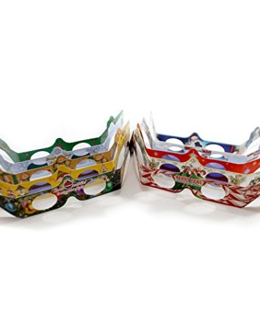 10 3D Christmas Glasses - Holiday Specs Turn Holiday Lights into Magical Images