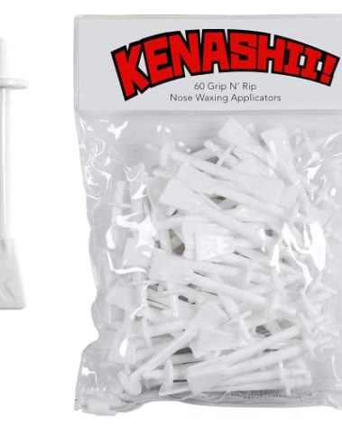 Grip’n’Rip Nose Waxing Sticks from Kenashii, Bespoke Nasal Wax Applicators for Easy and Effective Nose Hair Removal, Wax and Wipes Sold Separately