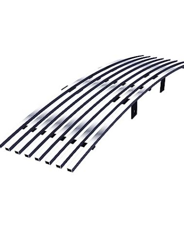 Off Roader eGrille Premium Stainless Steel Chrome 8x6 Horizontal Billet Grille Compatible with Ford F-150 2009-2014 Lower Bumper BGC-6F3210L