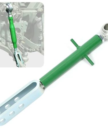 HECASA 3 Point Lift Link Compatible with John Deere 870 970 1070 Replacement for AM877572 Tractors Hitch Lift Top Link Green Silver