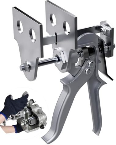 Brake Caliper Compression Tool, Single/Twin/Quad/Sextuplet Piston Disc Brake Caliper Tool, 29100 Brake Pad Spreader Compatible with Most Cars and Light Trucks