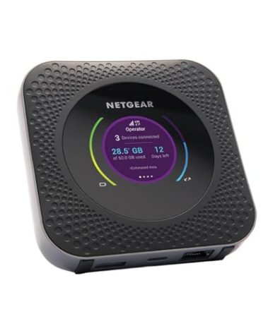Netgear Nighthawk MR1100 4G LTE Mobile Hotspot Router (AT&T GSM Unlocked)(Steel Gray)