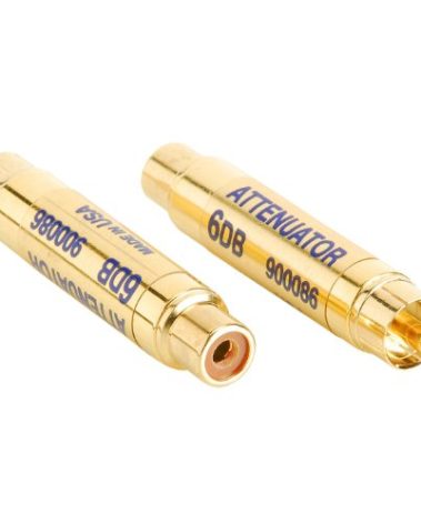 Harrison Labs 6 dB RCA Line Level Audio Attenuator Pair