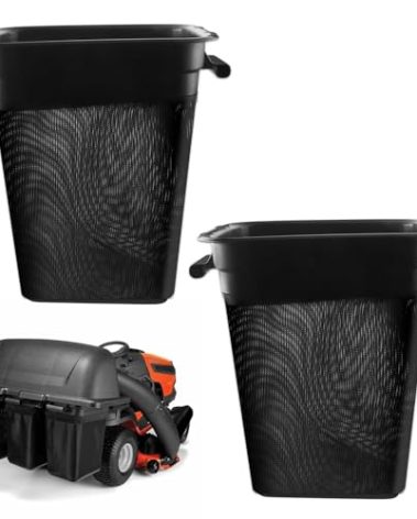 Braveboy 400226 Grass Catcher Container Bag Compatible with Husqvarna/Craftsman/Poulan Replaces 960730028, 532400226, 966529103, G483ST, RZ30, RZ3016 for Dixon Riding Lawn Mowers (2 Pack)